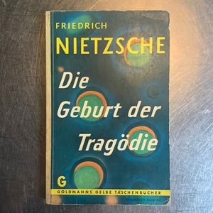 1959 Die Geburt der Tragödie - by Friedrich Nietzsche - Made in Germany